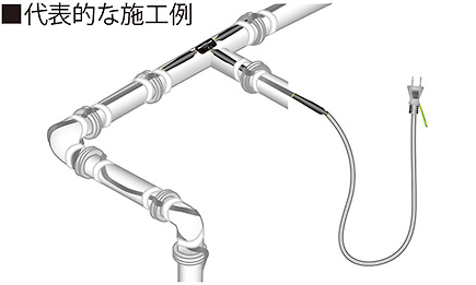 自己制御型ヒーター　施工例